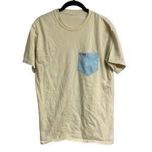 Fraternity collection tshirt yellow